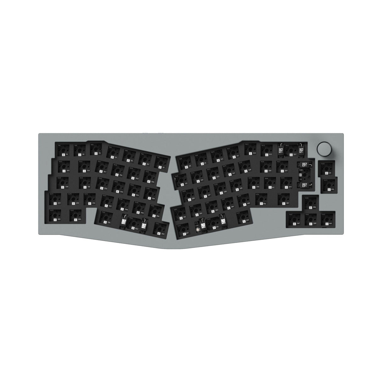 Keychron Q8 Pro (Alice Layout) Teclado mecânico personalizado sem fio QMK/VIA