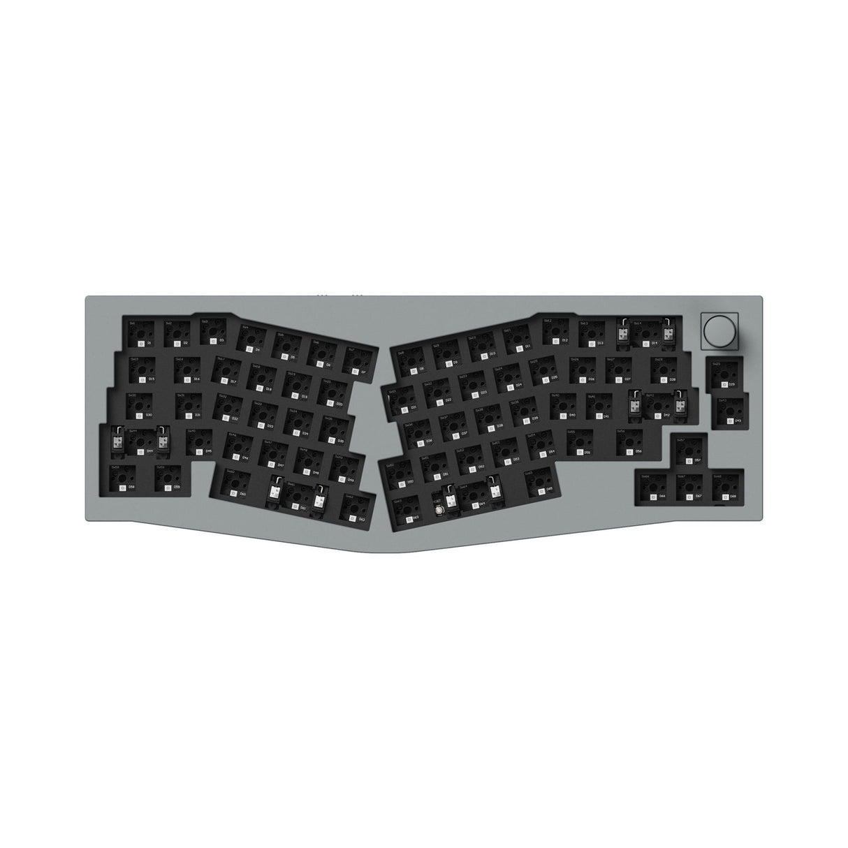 Keychron Q8 Pro (Alice Layout) Teclado mecânico personalizado sem fio QMK/VIA