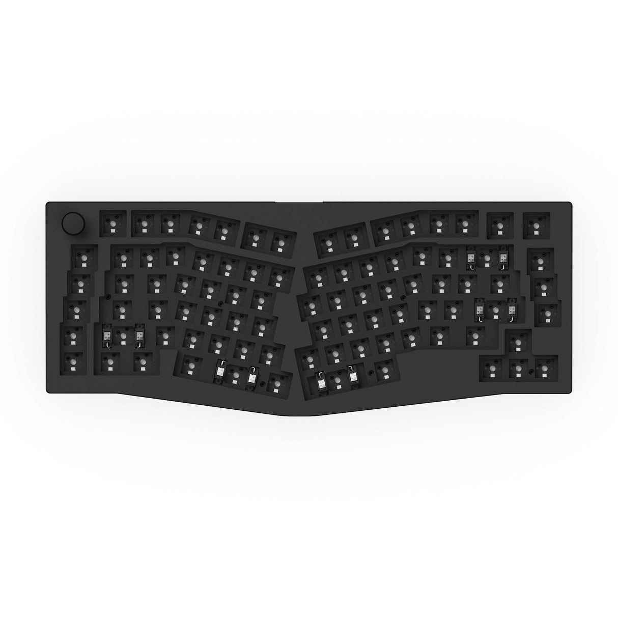 Keychron V10 (Alice Layout) Teclado mecânico personalizado QMK (Layout ANSI dos EUA)