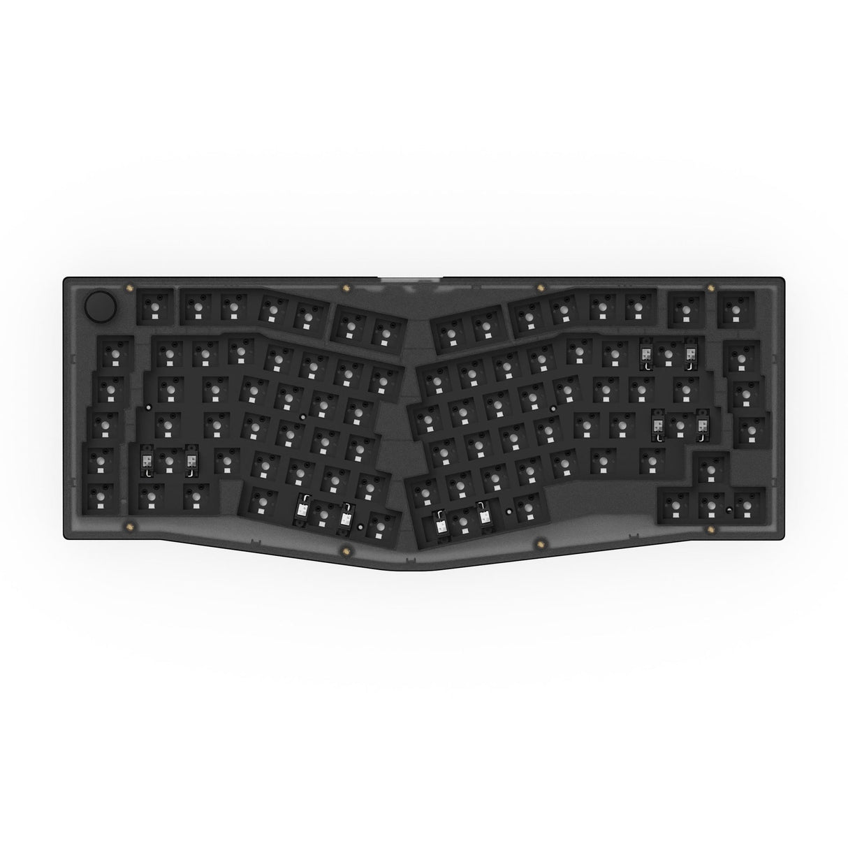 Keychron V10 (Alice Layout) Teclado mecânico personalizado QMK (Layout ANSI dos EUA)