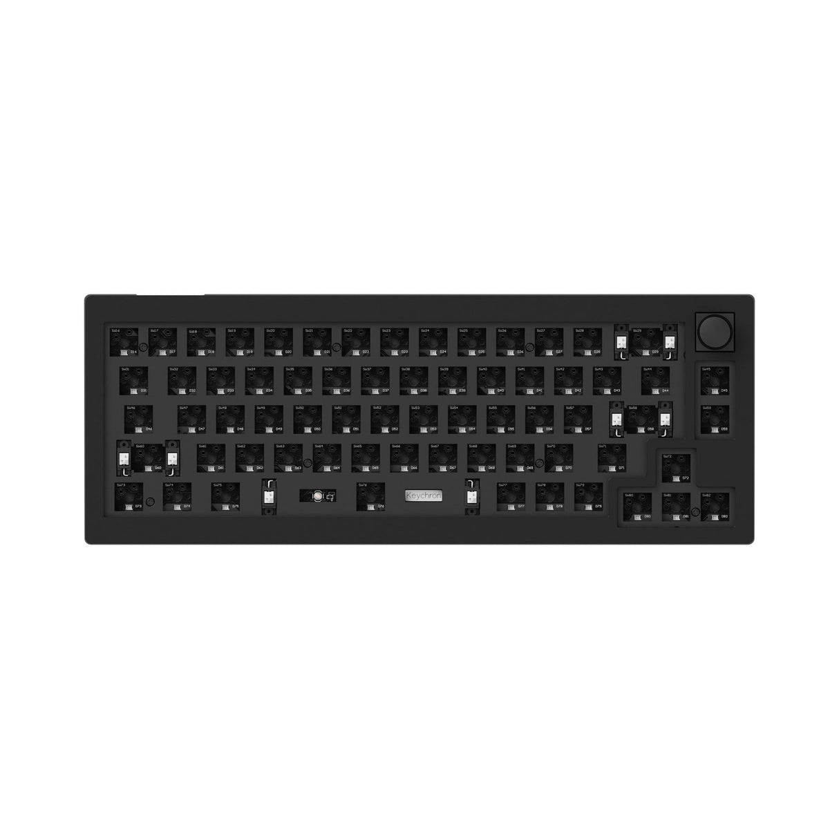 Teclado mecânico personalizado Keychron V2 QMK (layout ANSI dos EUA)