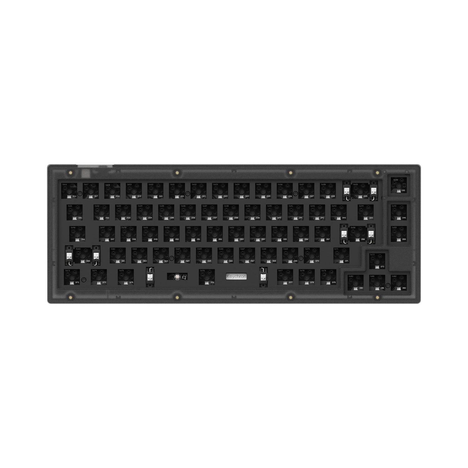 Teclado mecânico personalizado Keychron V2 QMK (layout ANSI dos EUA)