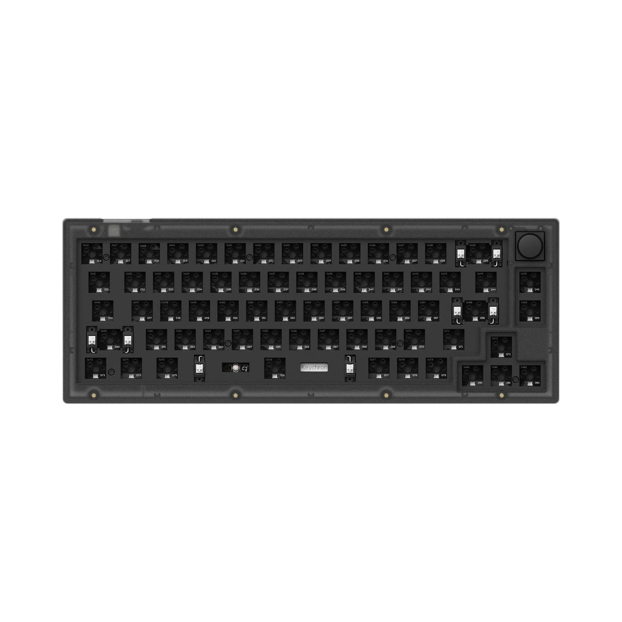 Teclado mecânico personalizado Keychron V2 QMK (layout ANSI dos EUA)