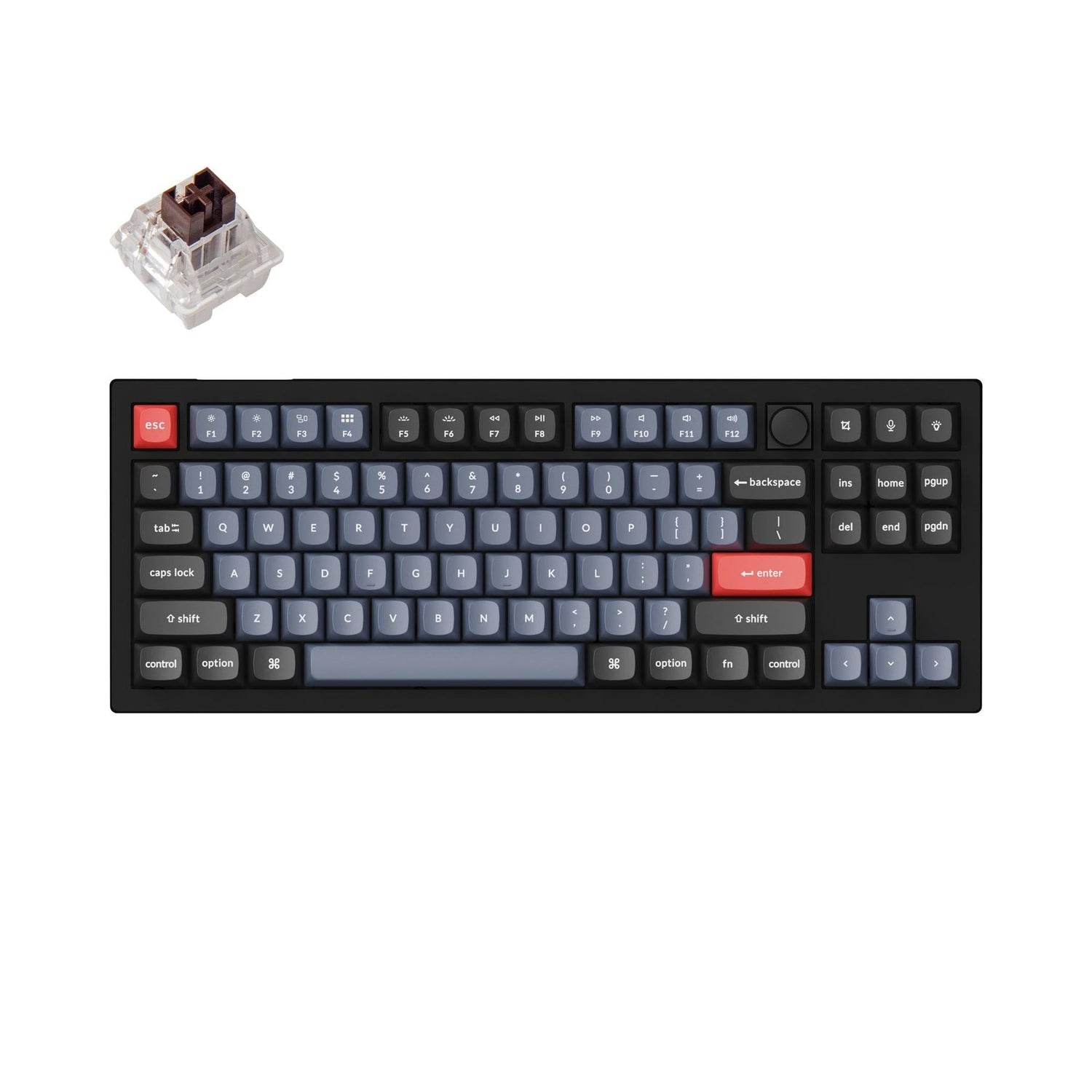 Teclado mecánico personalizado Keychron V3 QMK (diseño ANSI de EE. UU.)