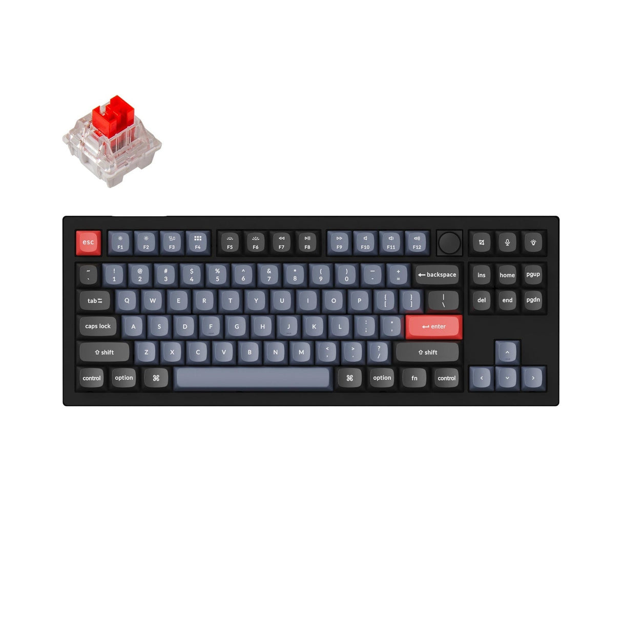 Teclado mecánico personalizado Keychron V3 QMK (diseño ANSI de EE. UU.)