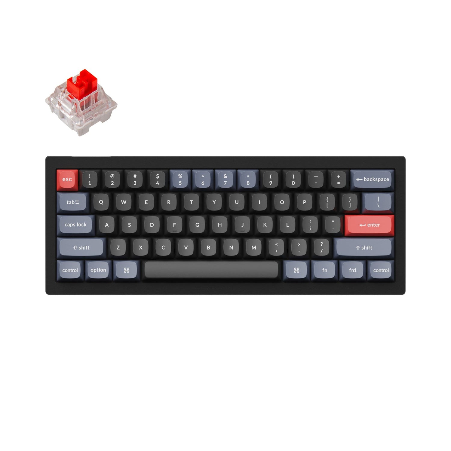 Teclado mecánico personalizado Keychron V4 QMK (diseño ANSI de EE. UU.)