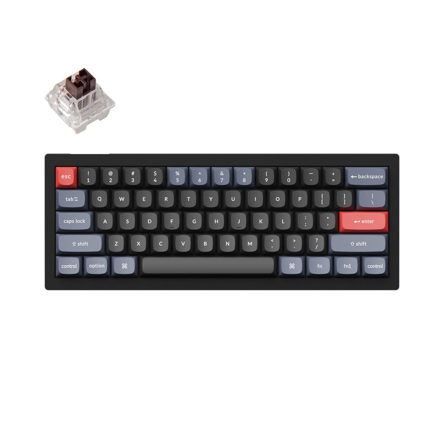 Teclado mecánico personalizado Keychron V4 QMK (diseño ANSI de EE. UU.)