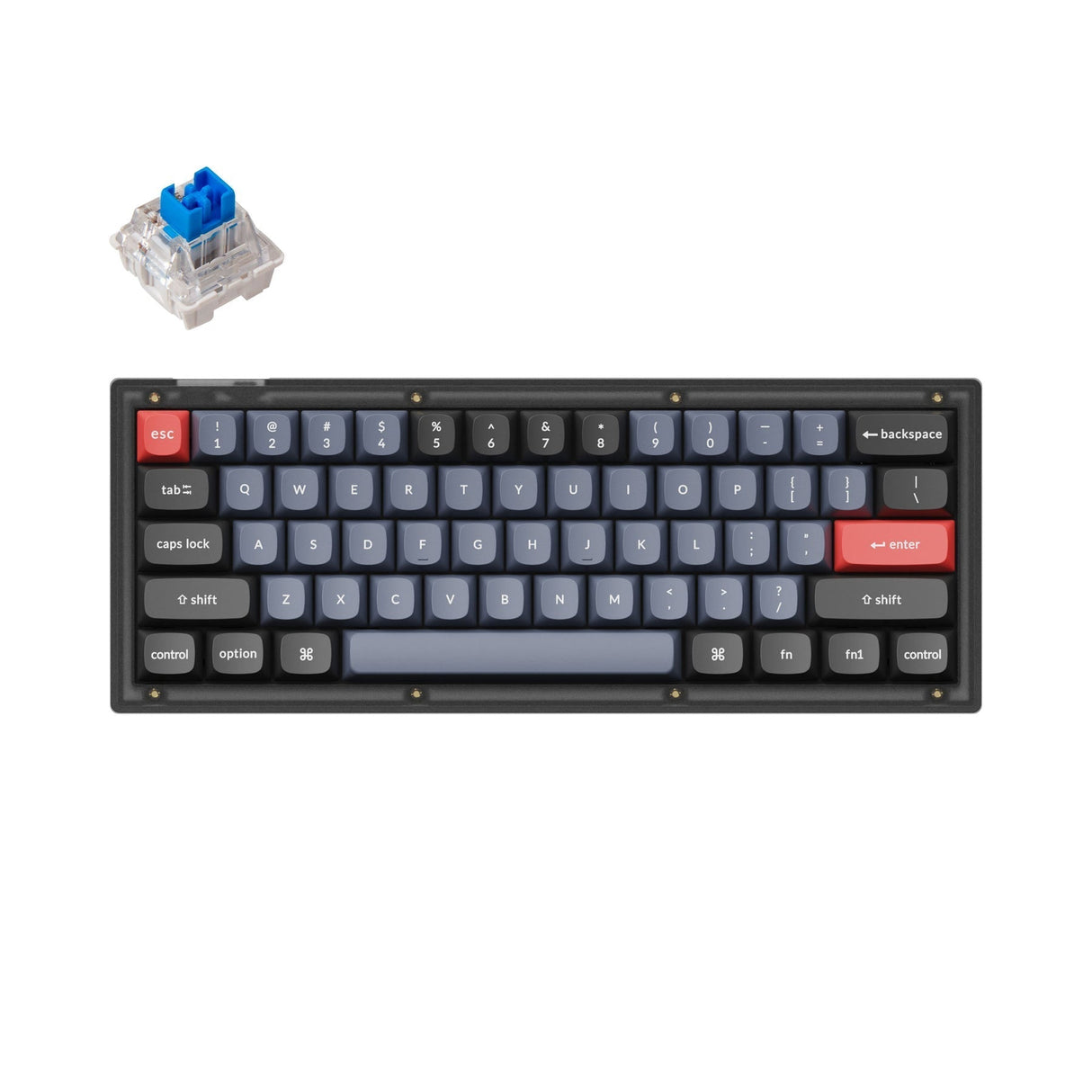 Teclado mecánico personalizado Keychron V4 QMK (diseño ANSI de EE. UU.)
