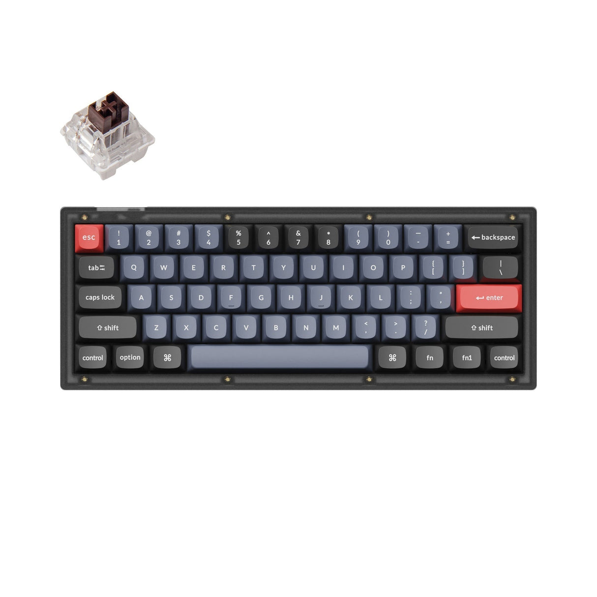 Teclado mecánico personalizado Keychron V4 QMK (diseño ANSI de EE. UU.)