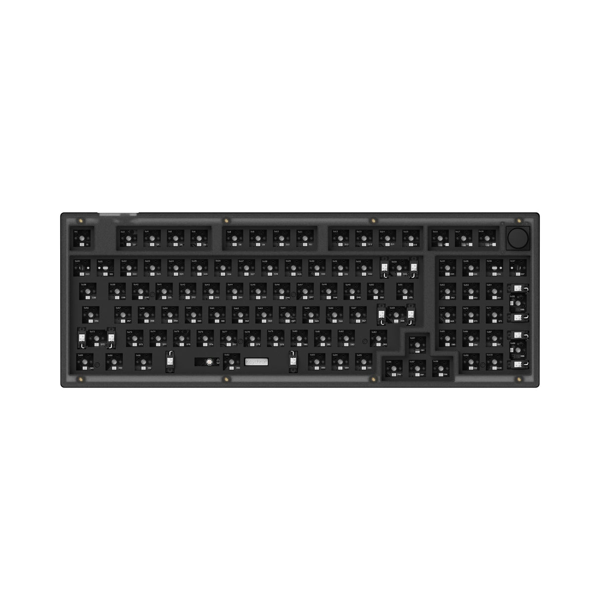 Teclado mecânico personalizado Keychron V5 QMK (layout ANSI dos EUA)