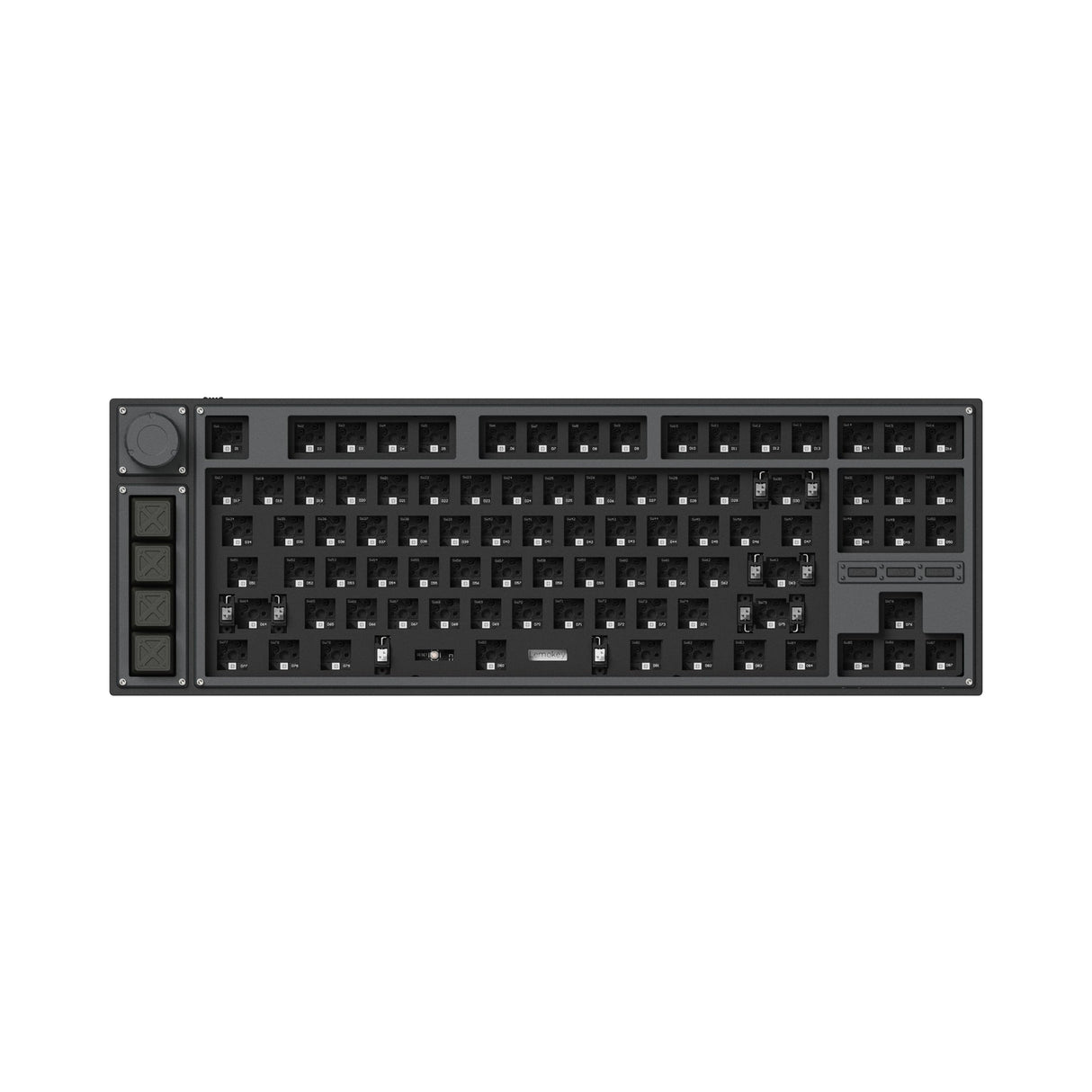Teclado mecánico personalizado inalámbrico Lemokey L3 QMK/VIA