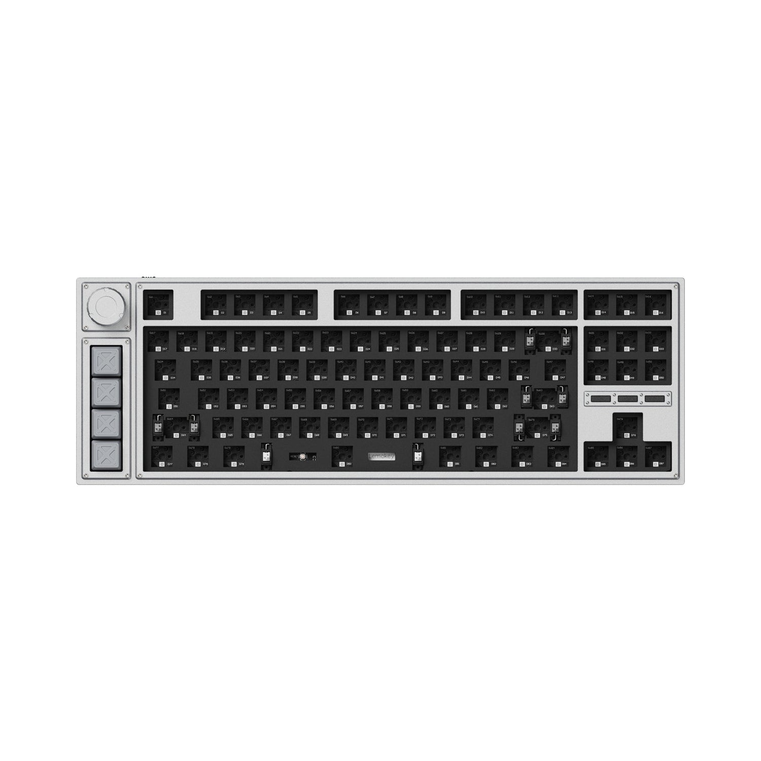 Teclado mecánico personalizado inalámbrico Lemokey L3 QMK/VIA