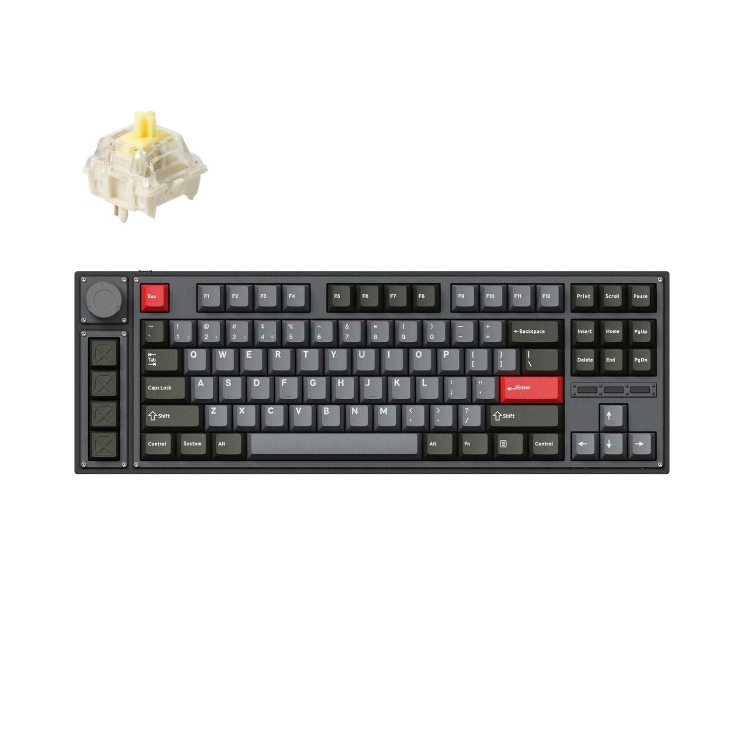 Teclado mecánico personalizado inalámbrico Lemokey L3 QMK/VIA