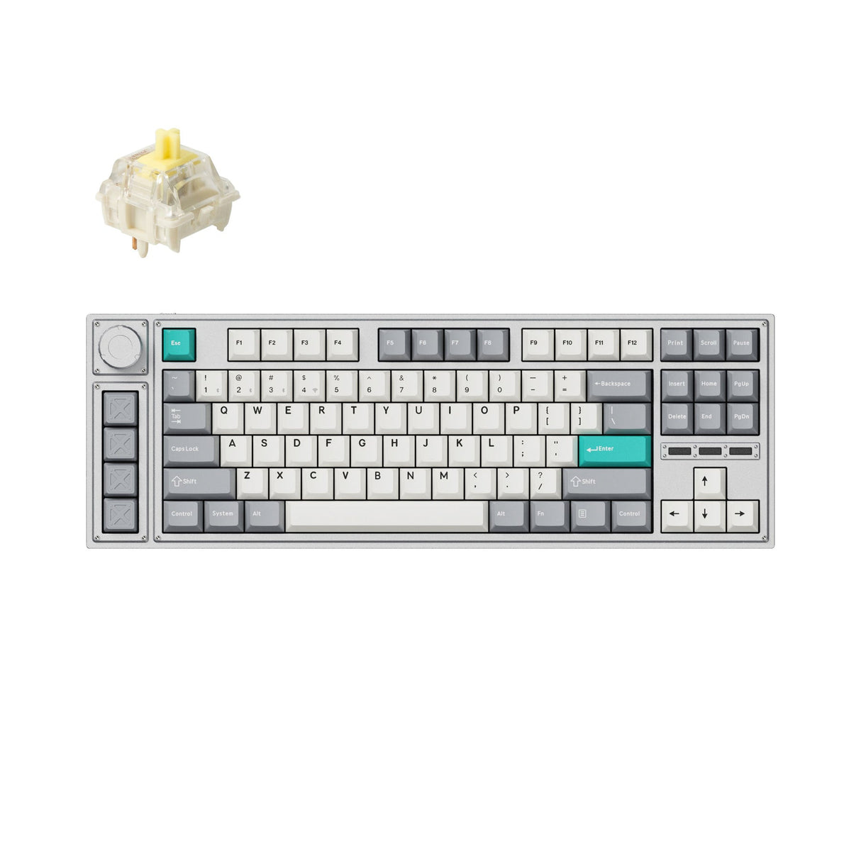 Teclado mecánico personalizado inalámbrico Lemokey L3 QMK/VIA