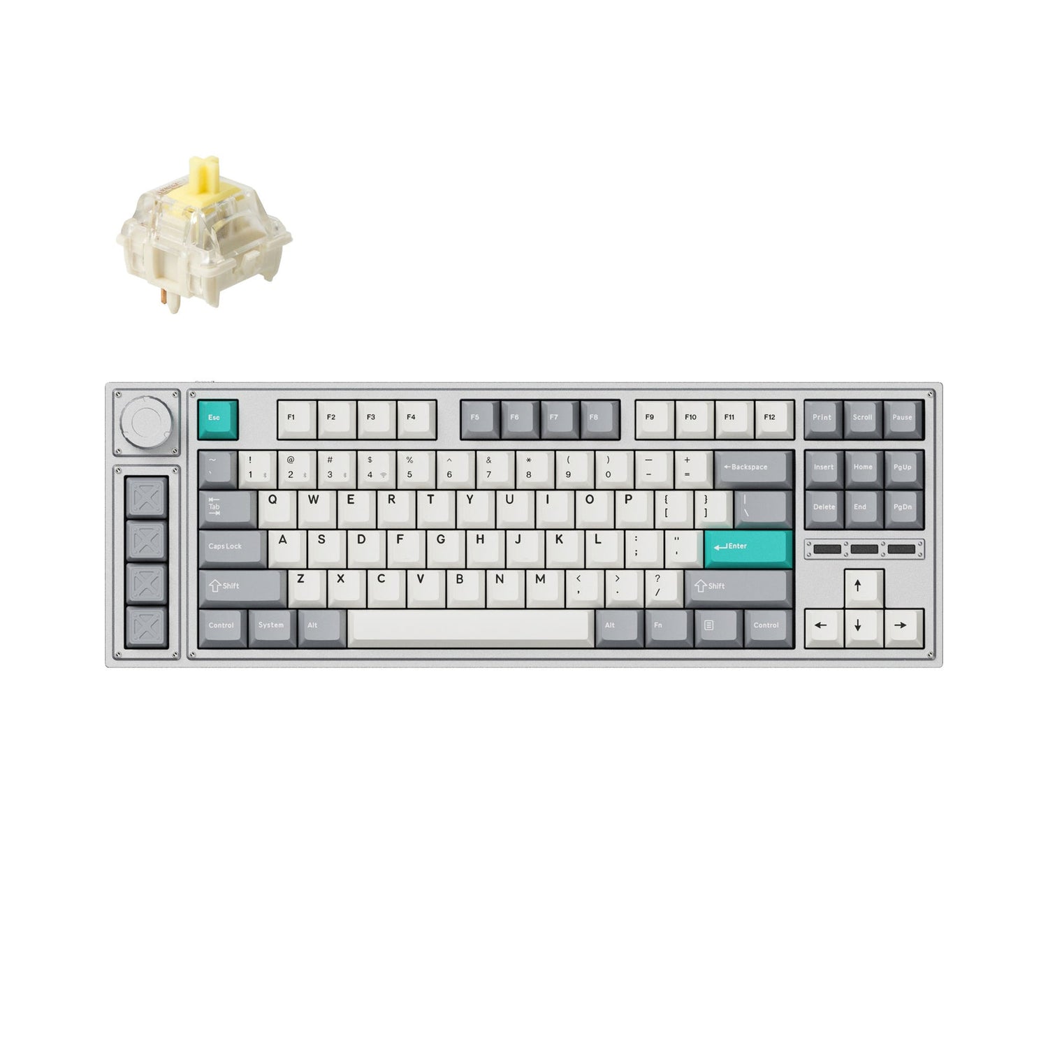 Teclado mecánico personalizado inalámbrico Lemokey L3 QMK/VIA