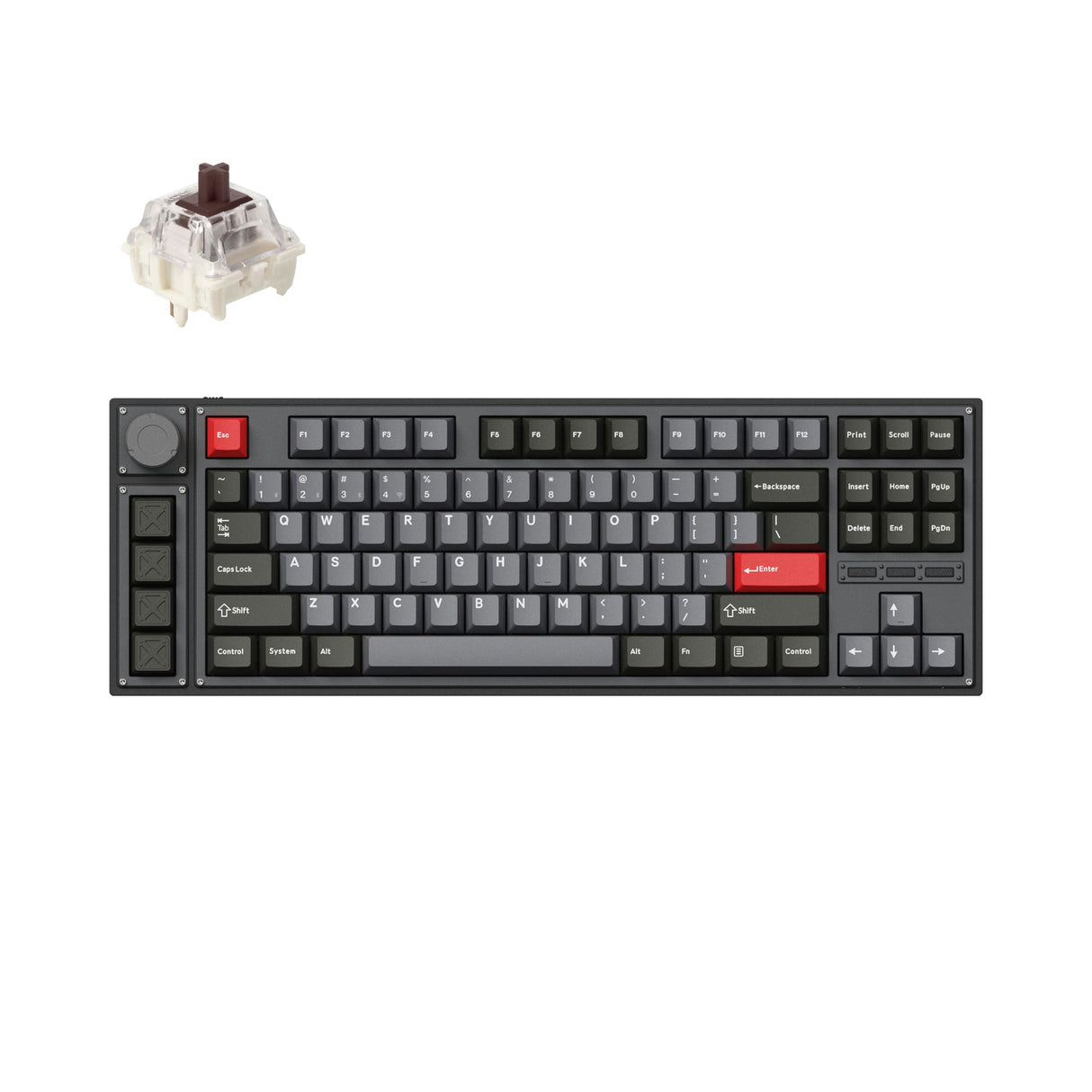 Teclado mecánico personalizado inalámbrico Lemokey L3 QMK/VIA