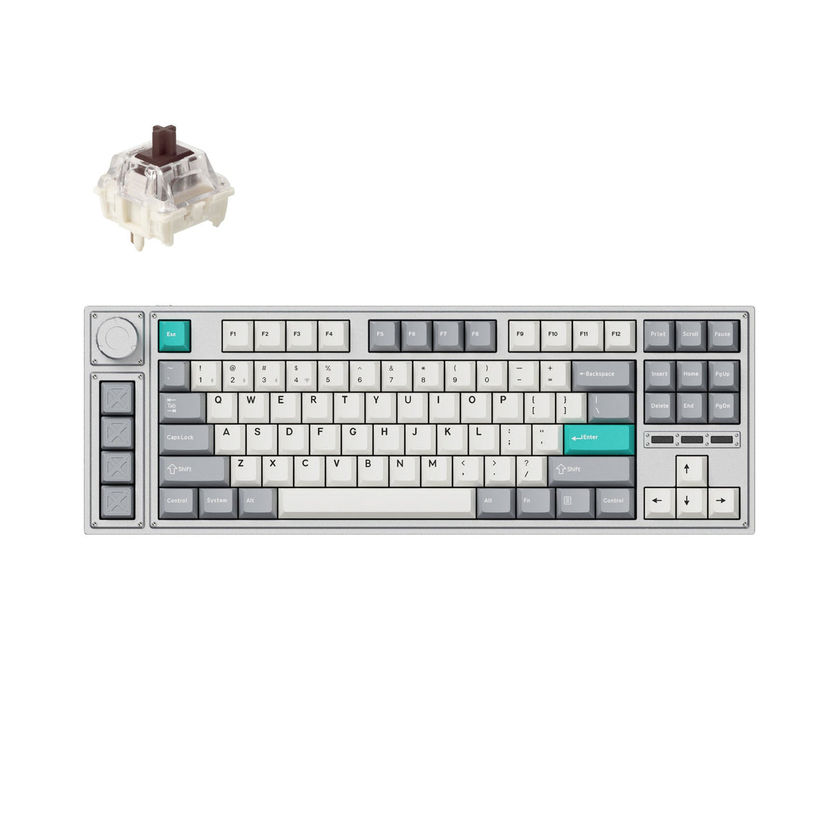 Teclado mecánico personalizado inalámbrico Lemokey L3 QMK/VIA