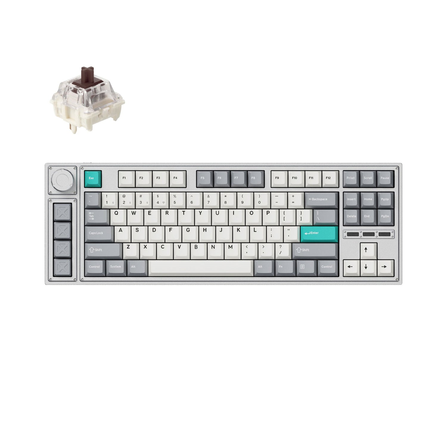 Teclado mecánico personalizado inalámbrico Lemokey L3 QMK/VIA