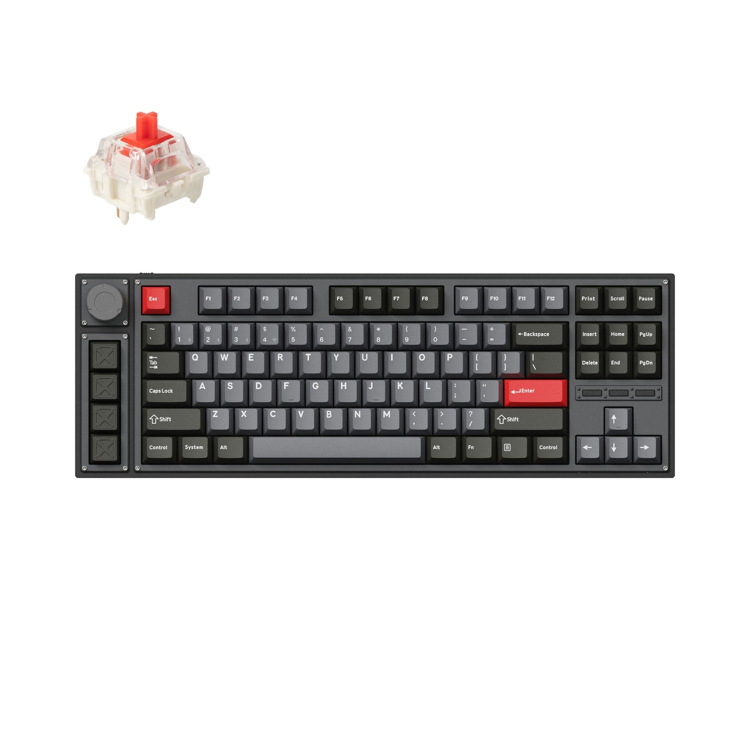 Teclado mecánico personalizado inalámbrico Lemokey L3 QMK/VIA