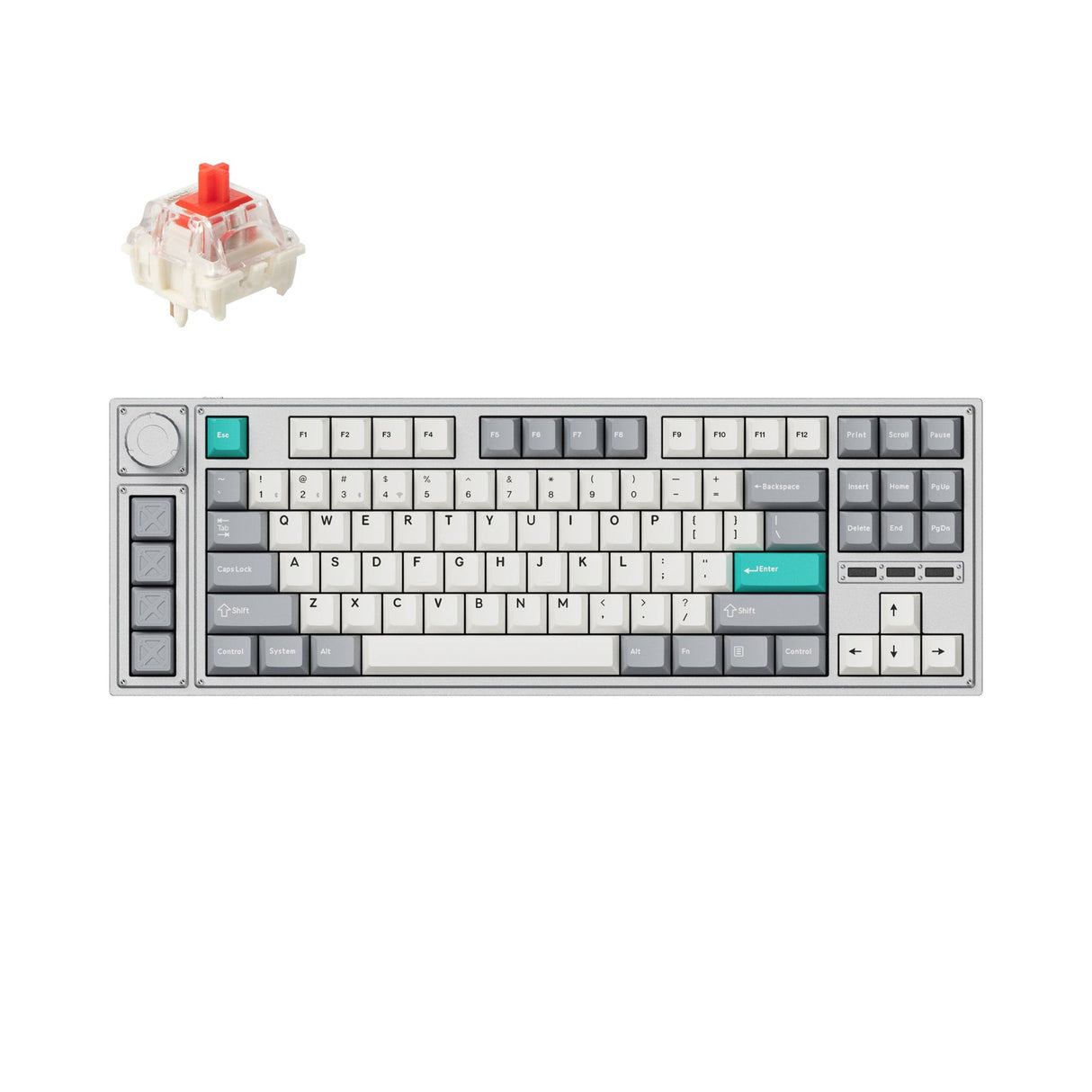 Teclado mecánico personalizado inalámbrico Lemokey L3 QMK/VIA