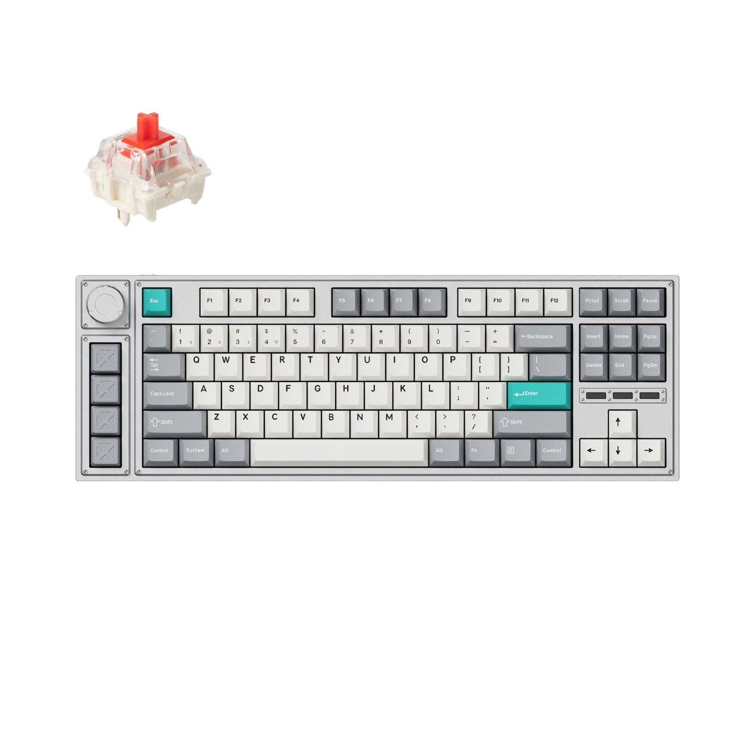 Teclado mecánico personalizado inalámbrico Lemokey L3 QMK/VIA