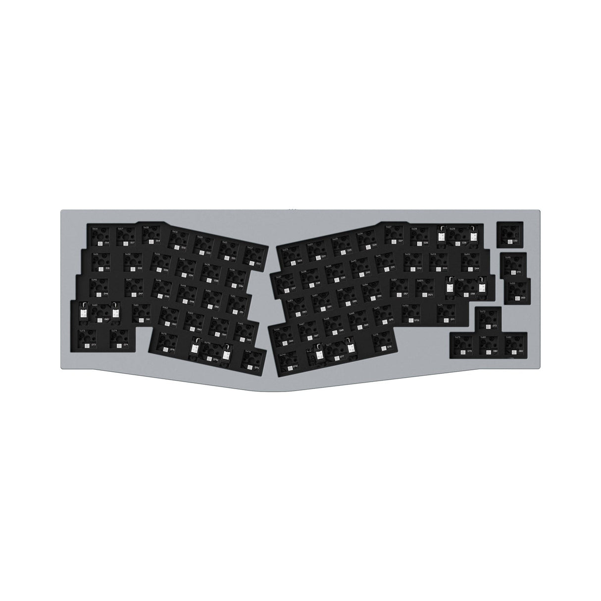 Teclado mecánico personalizado Keychron Q8 (Alice Layout) QMK