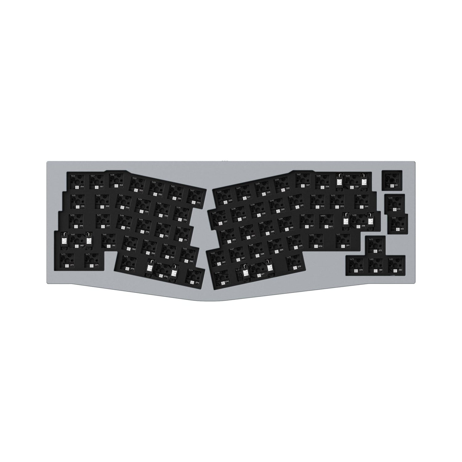 Teclado mecánico personalizado Keychron Q8 (Alice Layout) QMK