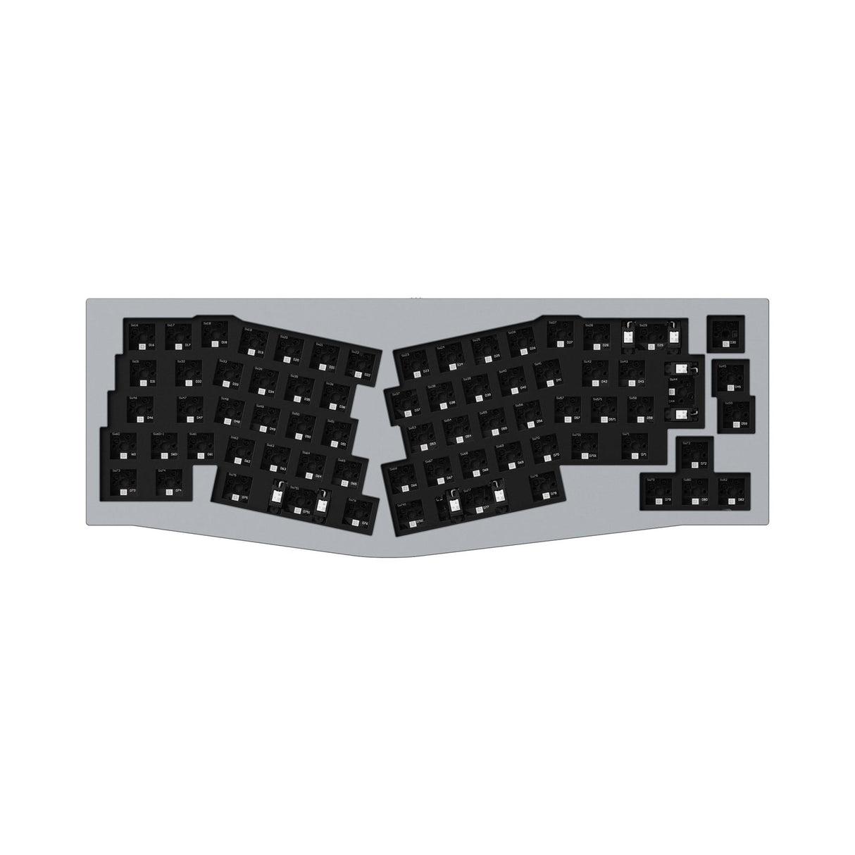 Teclado mecánico personalizado Keychron Q8 (Alice Layout) QMK