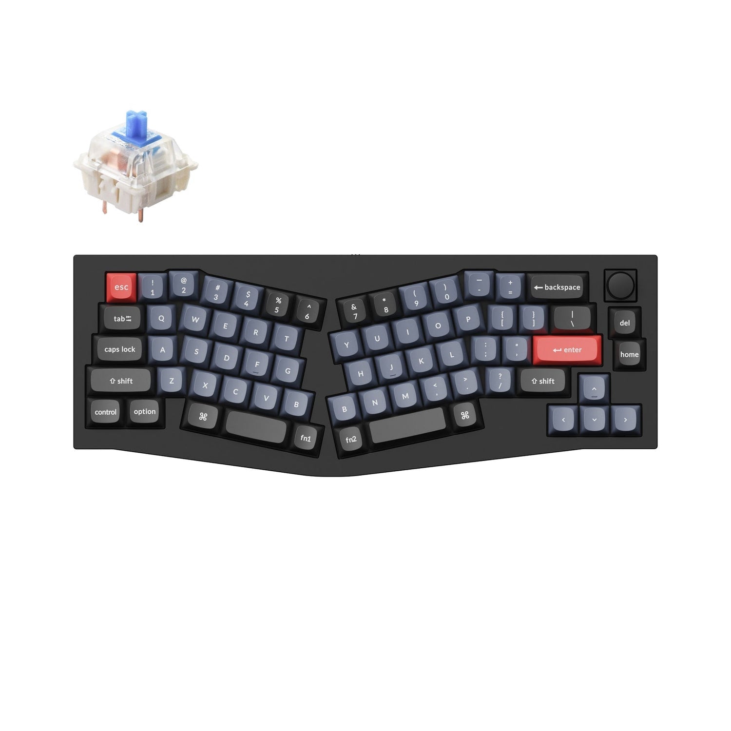 Teclado mecánico personalizado Keychron Q8 (Alice Layout) QMK