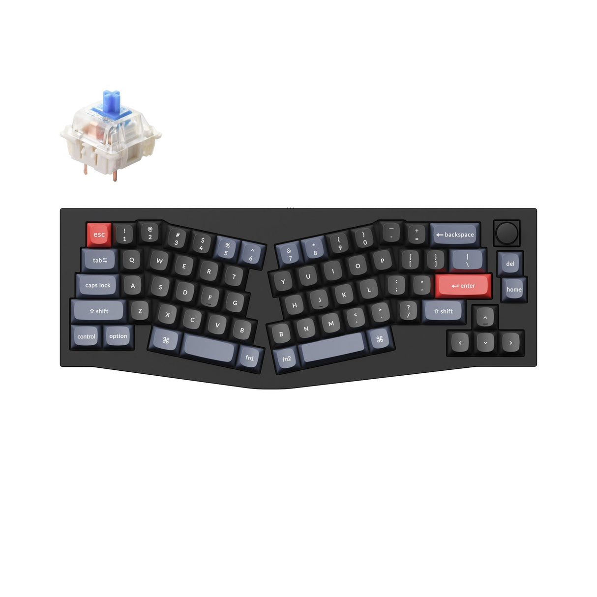 Teclado mecánico personalizado Keychron Q8 (Alice Layout) QMK