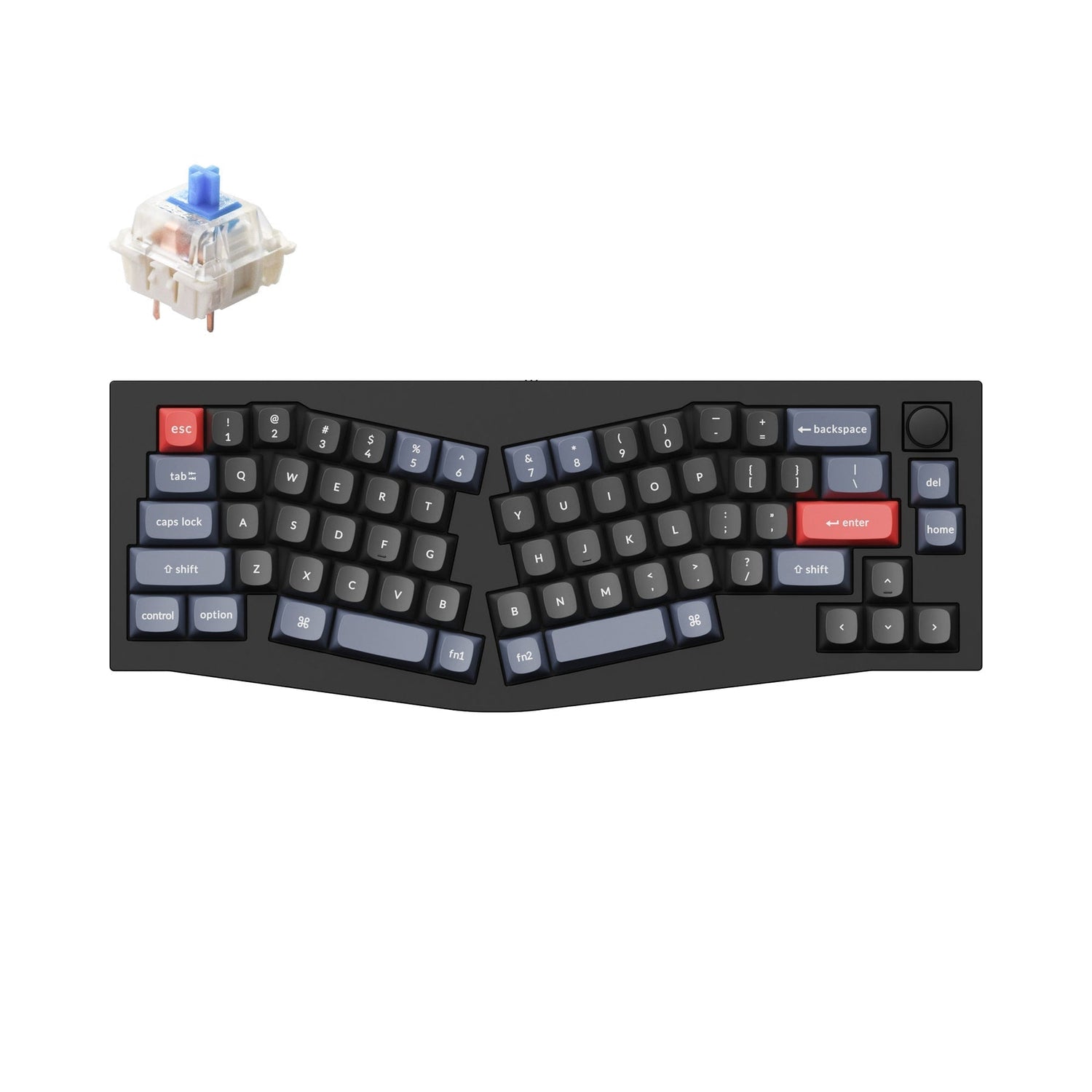 Teclado mecánico personalizado Keychron Q8 (Alice Layout) QMK