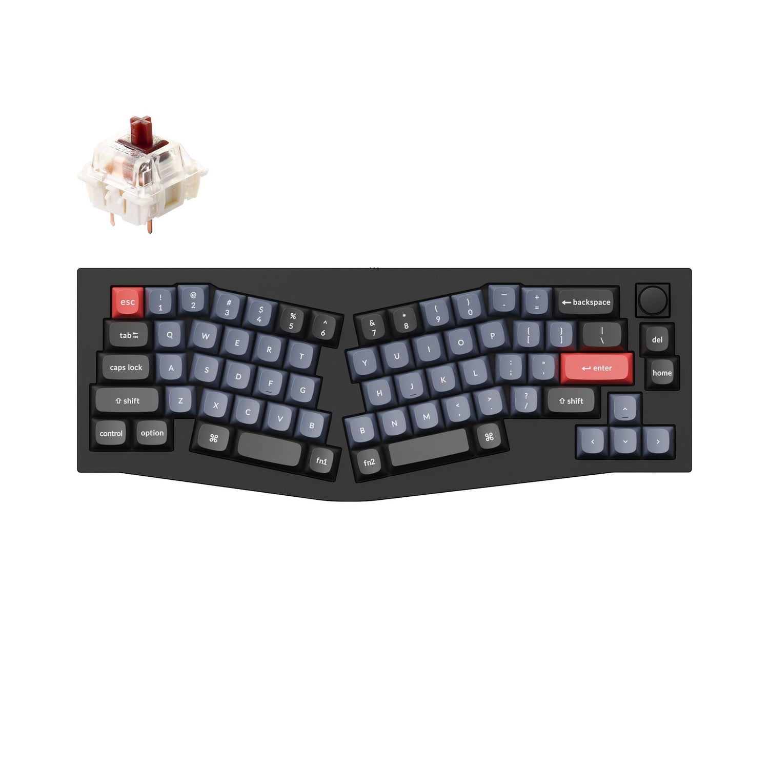 Teclado mecánico personalizado Keychron Q8 (Alice Layout) QMK