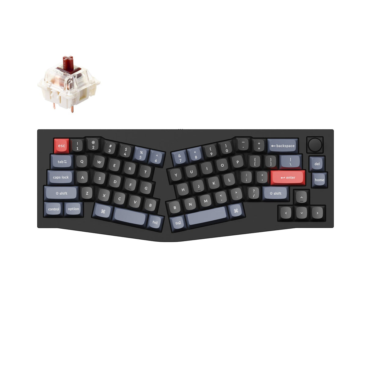 Teclado mecánico personalizado Keychron Q8 (Alice Layout) QMK