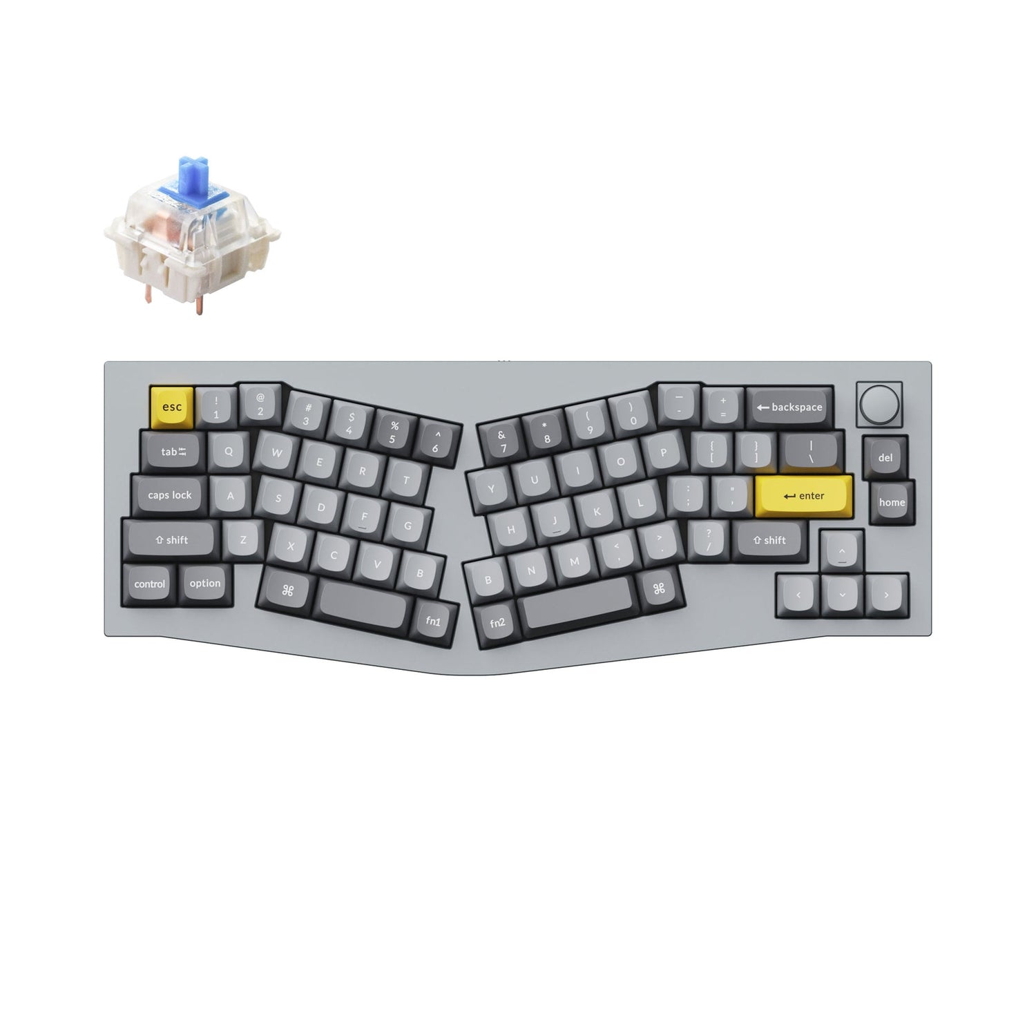 Teclado mecánico personalizado Keychron Q8 (Alice Layout) QMK