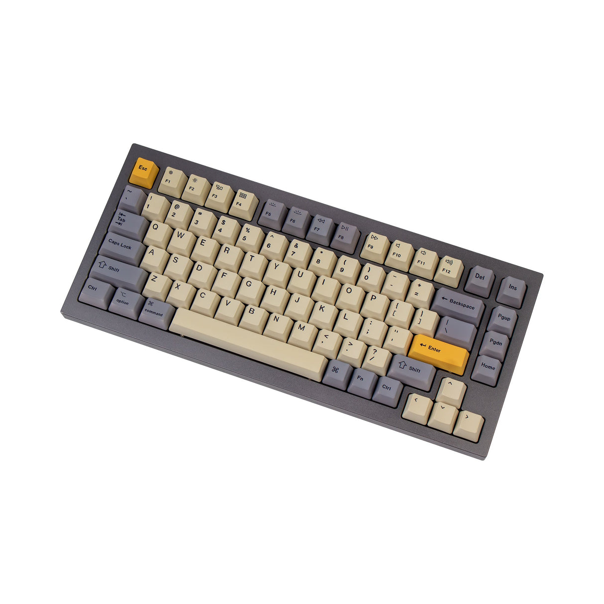 Conjunto de teclas OEM Dye-Sub PBT - Cinza Trigo