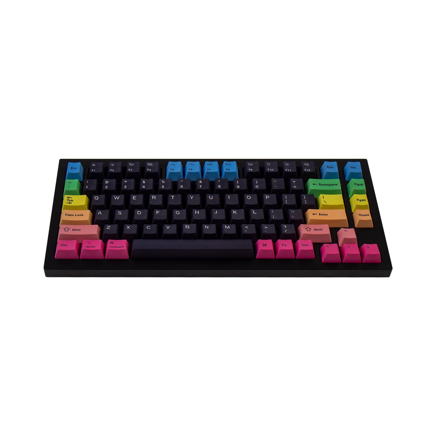 Conjunto de teclas OEM Dye-Sub PBT - Arco-íris