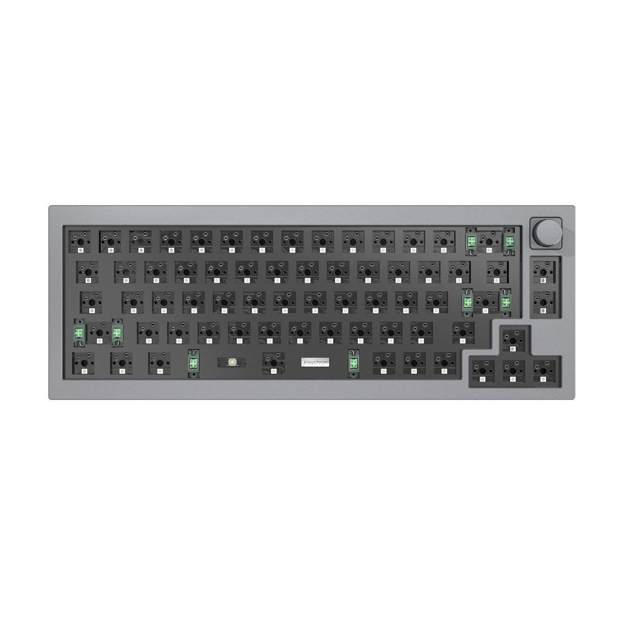 Teclado mecânico personalizado Keychron Q2 QMK (layout ANSI dos EUA)