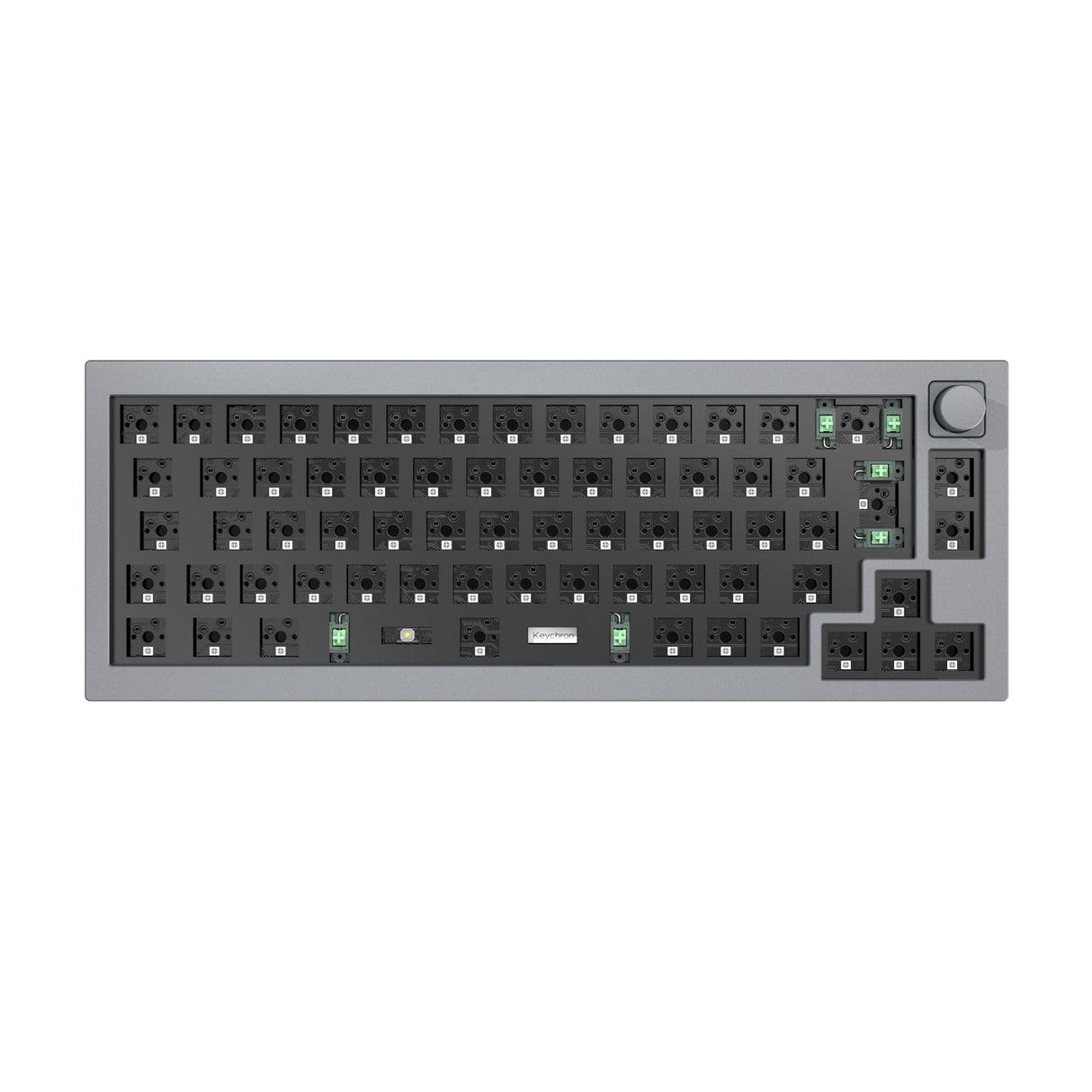 Teclado mecânico personalizado Keychron Q2 QMK (layout ANSI dos EUA)