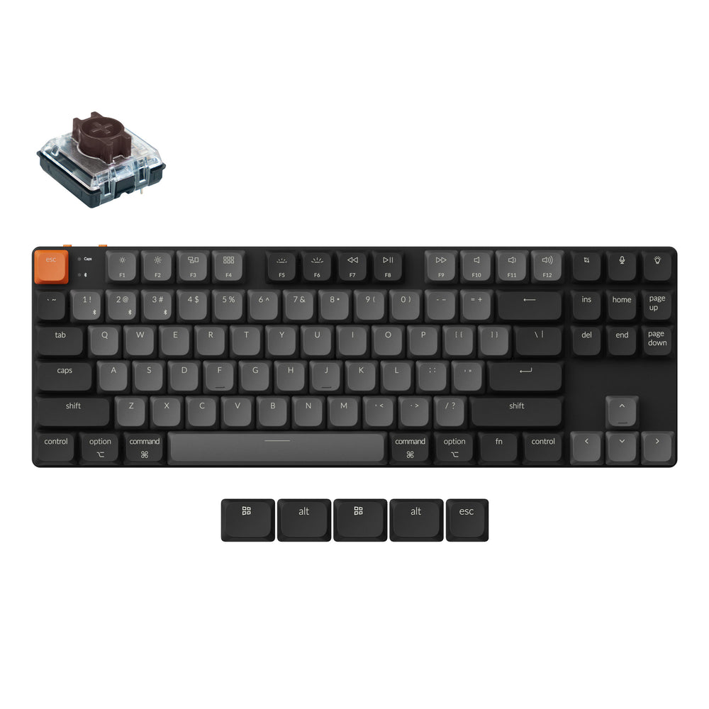 Keychron K1 Pro QMK/VIA Wireless Custom Mechanical Keyboard