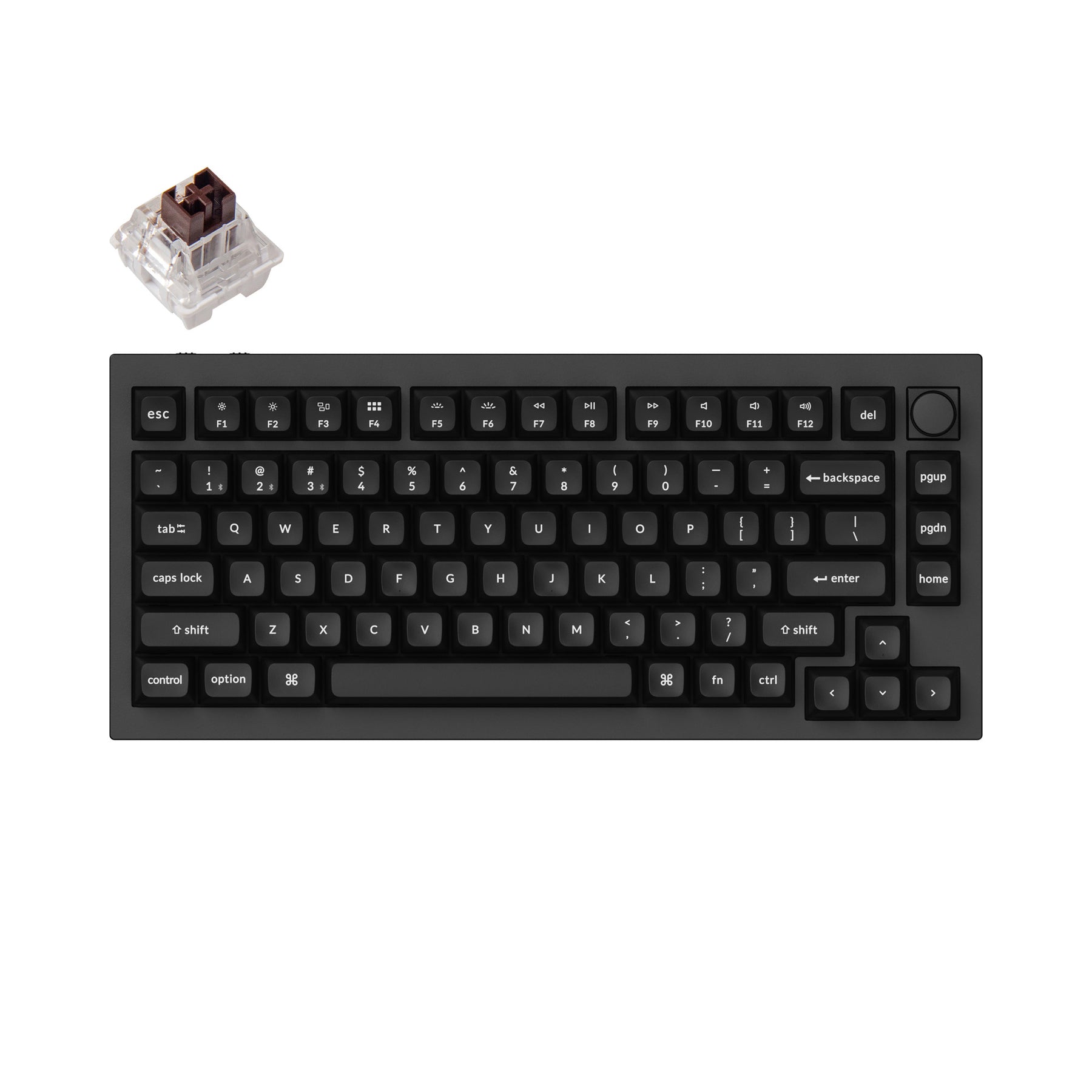 Teclado mecánico personalizado inalámbrico Keychron Q1 Pro QMK/VIA