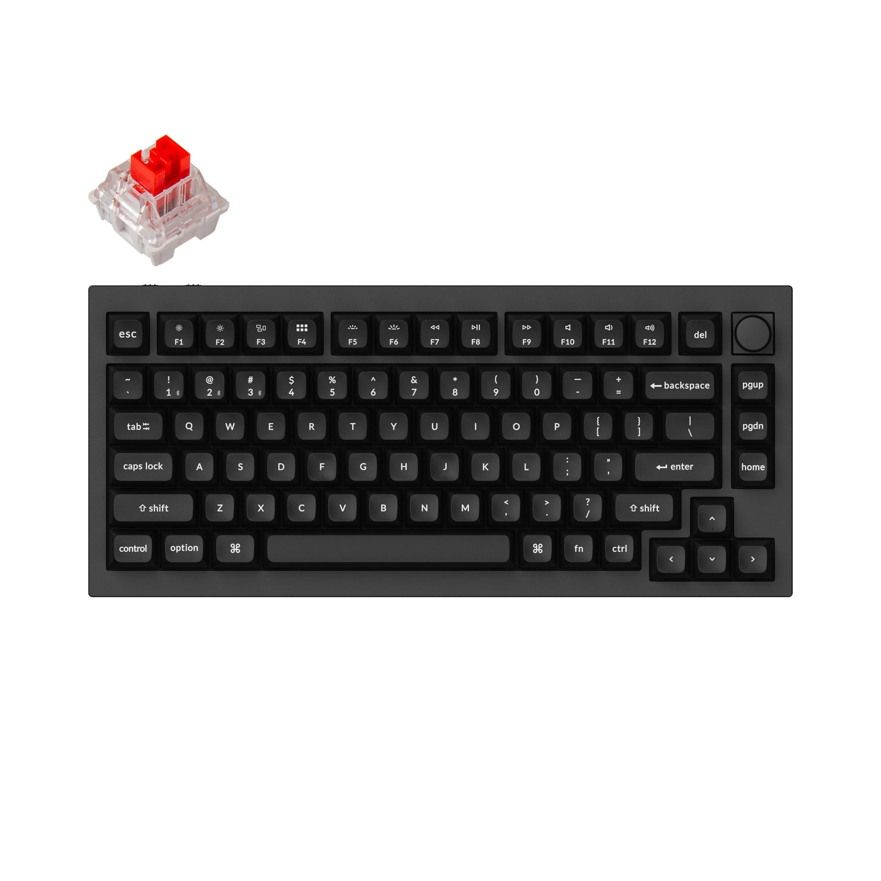 Teclado mecánico personalizado inalámbrico Keychron Q1 Pro QMK/VIA