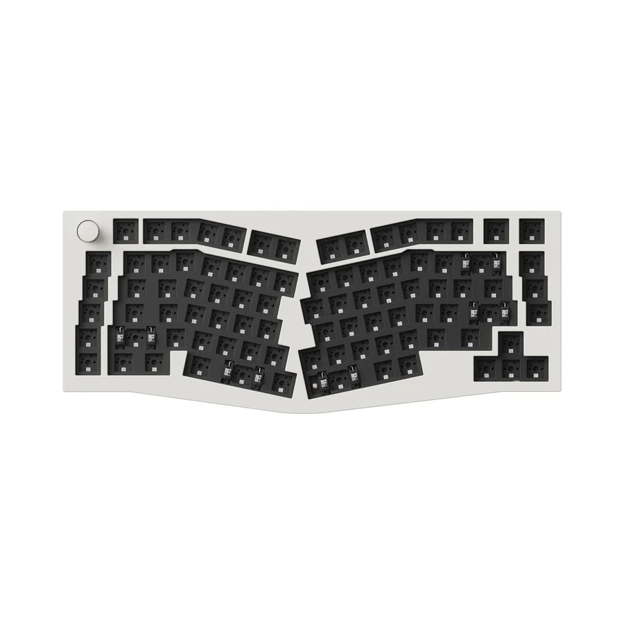 Keychron Q10 Max (Alice Layout) Teclado mecânico personalizado sem fio QMK/VIA