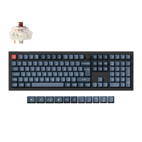 Keychron V6 Max QMK Wireless Custom Mechanical Keyboard ISO Layout Collection