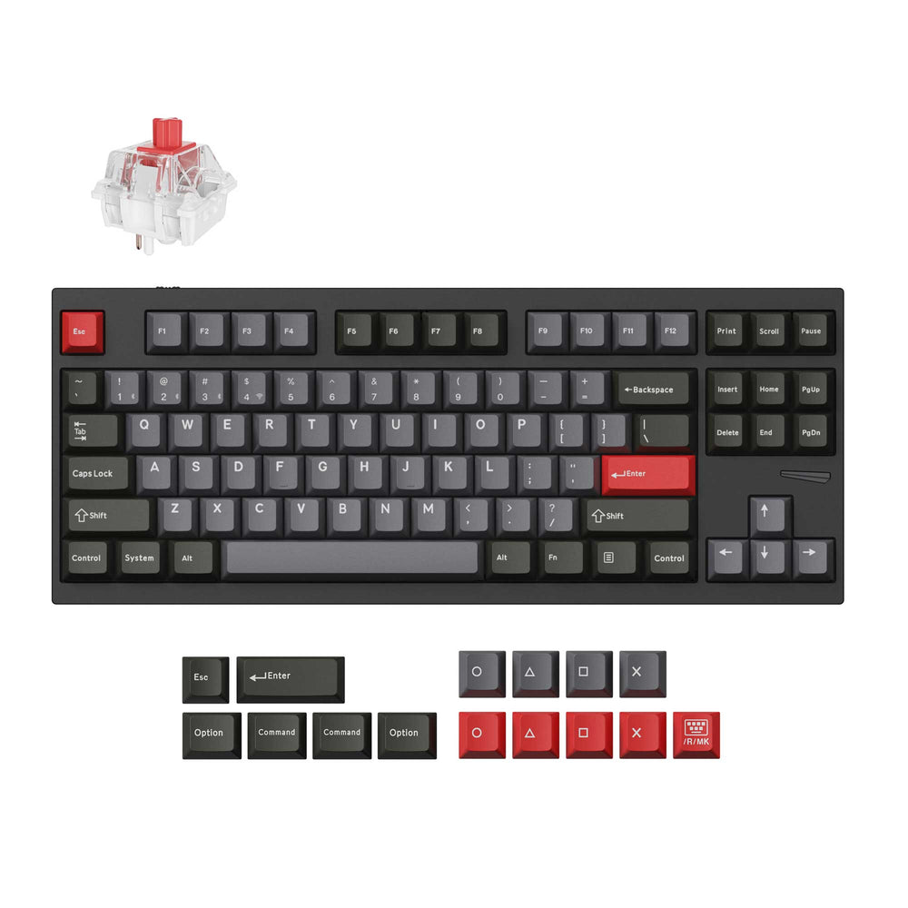 Lemokey L4 QMK Wireless Custom Gaming Keyboard (US ANSI Layout)