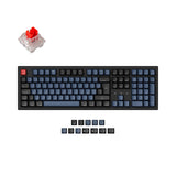 Coleção de layout ISO de teclado mecânico sem fio Keychron K10 Pro QMK/VIA