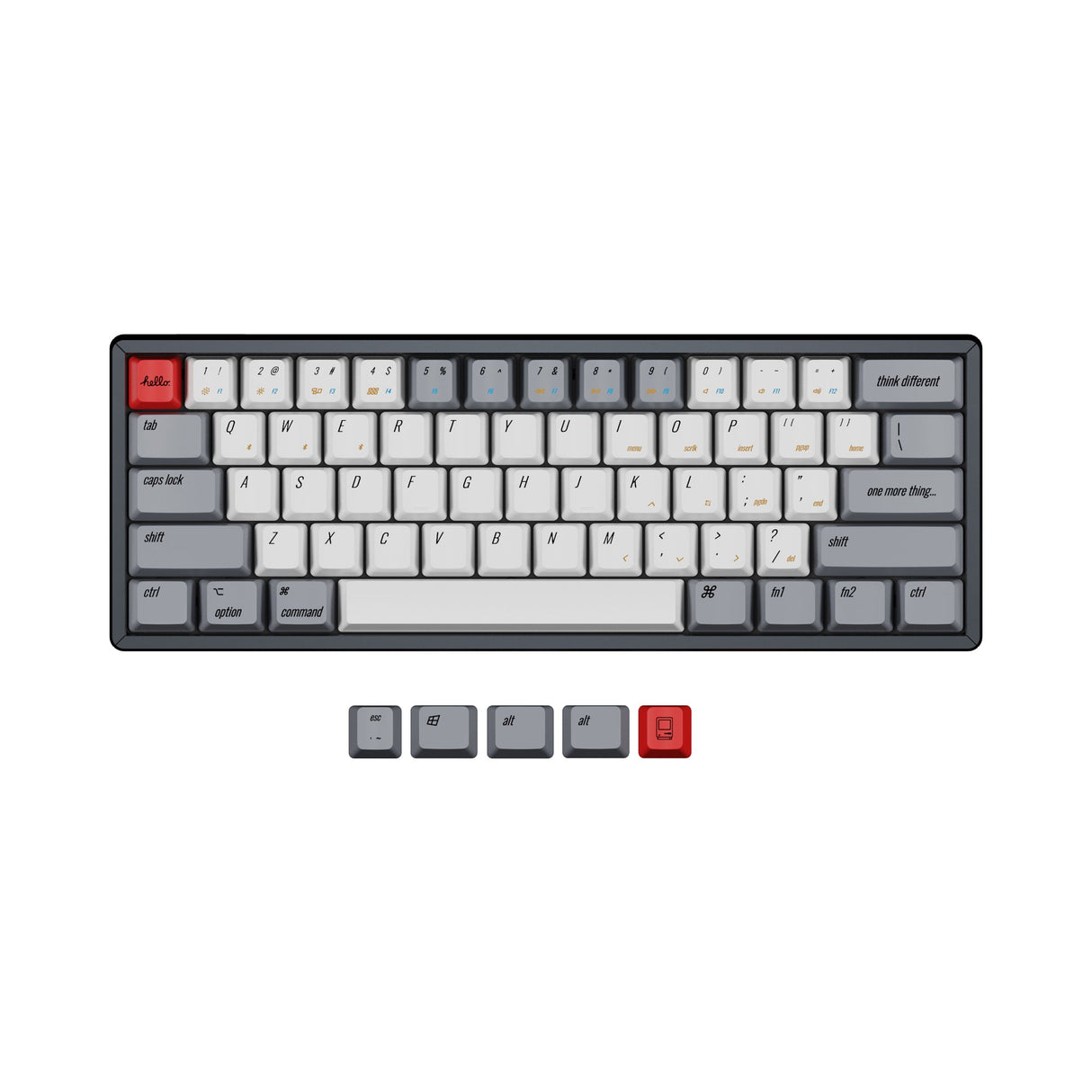 Keychron OEM Profile PBT Retro Keycap Set – Keychron Brazil