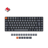 Keychron K3 ultra slim Hot swappable wireless mechanical keyboard Mac Windows iOS Android White backlight aluminum frame low profile Keychron Optical switch red de iso layout