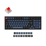 Colección de diseño ISO del teclado mecánico inalámbrico Keychron K4 Pro QMK/VIA