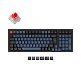 Colección de diseño ISO del teclado mecánico inalámbrico Keychron K4 Pro QMK/VIA