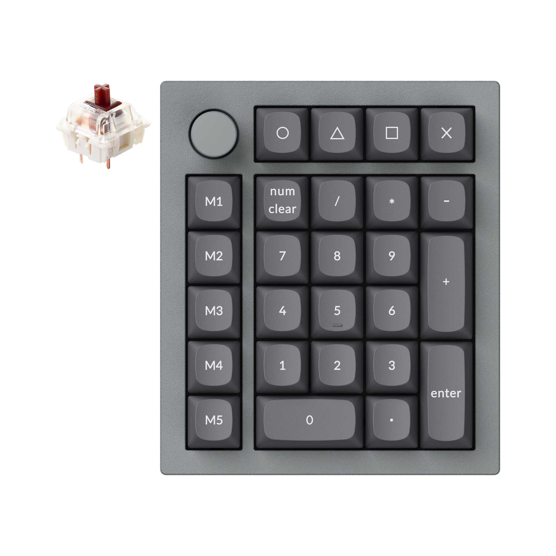 Teclado numérico personalizado Keychron Q0 Plus QMK